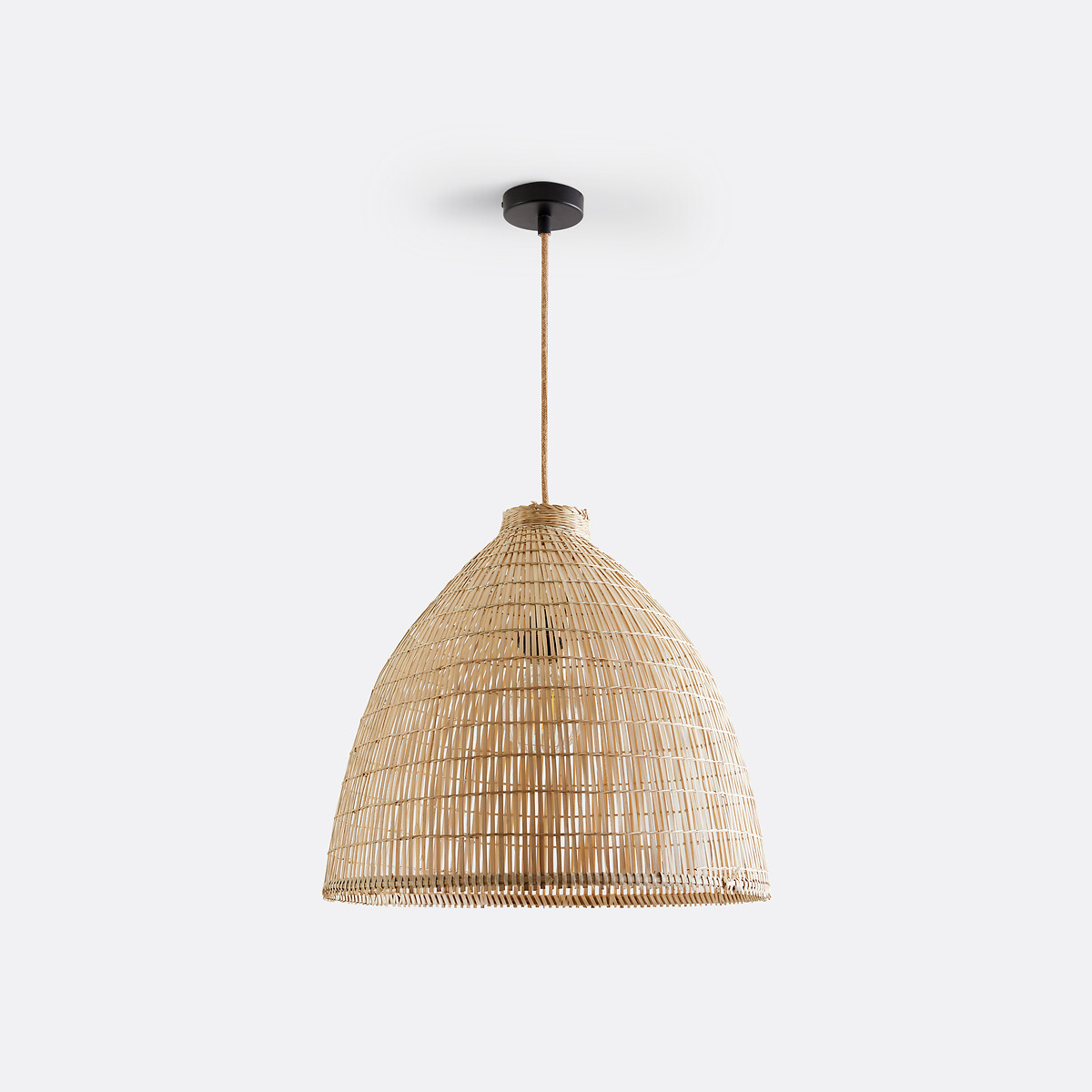 LA REDOUTE INTERIEURS<br>Luminária pendente em bambu Ø50 cm, Aleandro