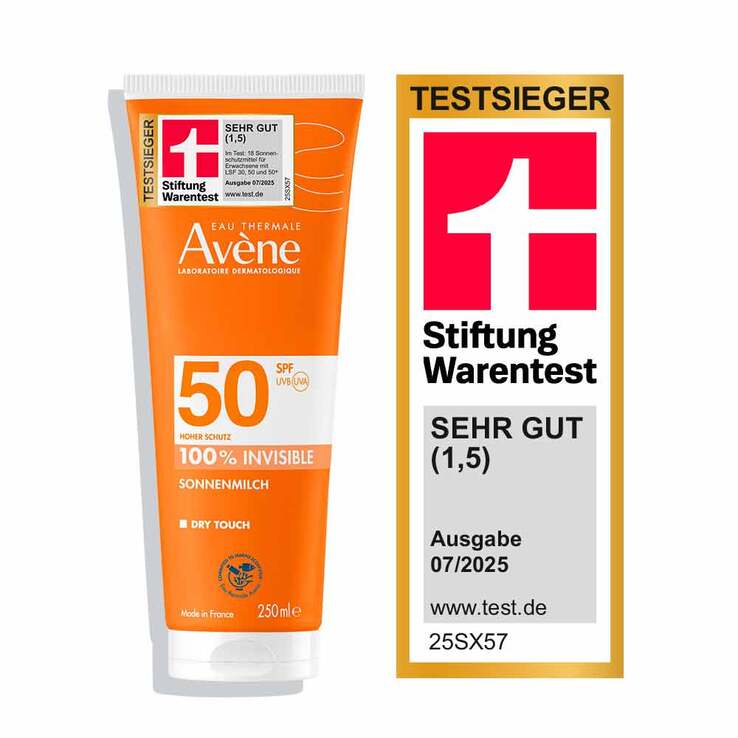 Avene Sonnenmilch SPF 50, 250 ml