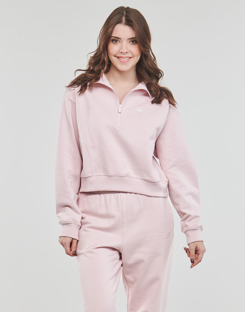 New Balance - ATHLETICS 1/4 ZIP - Rose