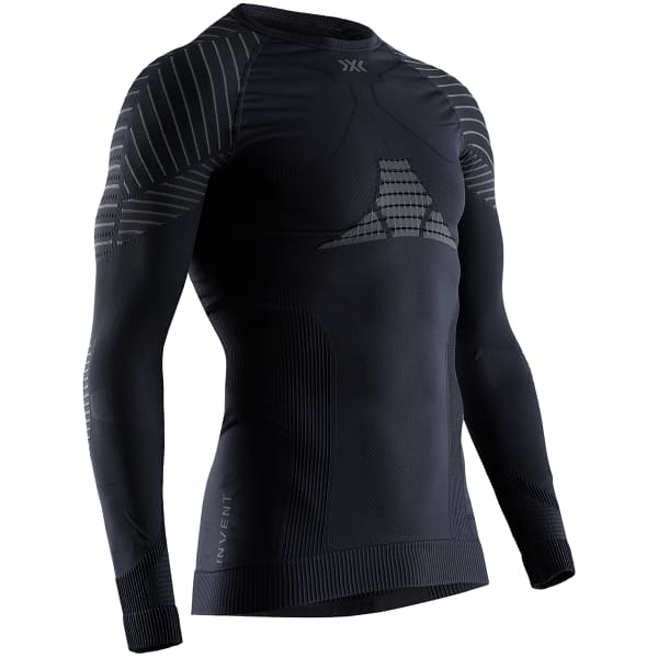 T-shirt thermique X-BIONIC INVENT 4.0 SHIRT LG SL M BLACK/CHARCOAL