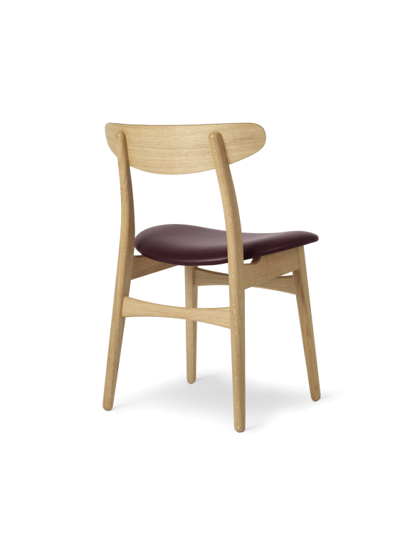 Carl Hansen & Son CH30P Stoel geolied eiken, Leather Sif 93