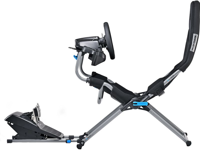 Playseat Challenge X – Logitech G Edition Grau/Schwarz Gaming-Stuhl mit zusammenklappbaren Design