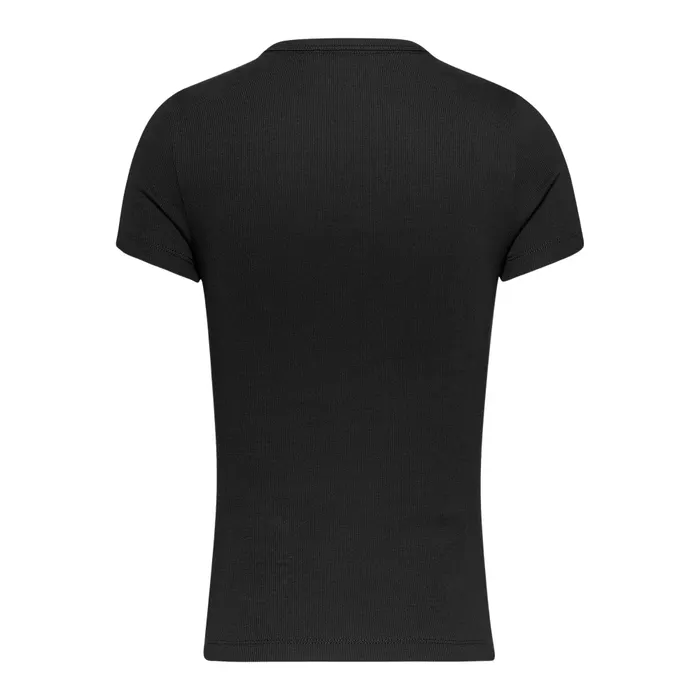 Tommy Hilfiger Slim Badge Ribbed Shirt Dames