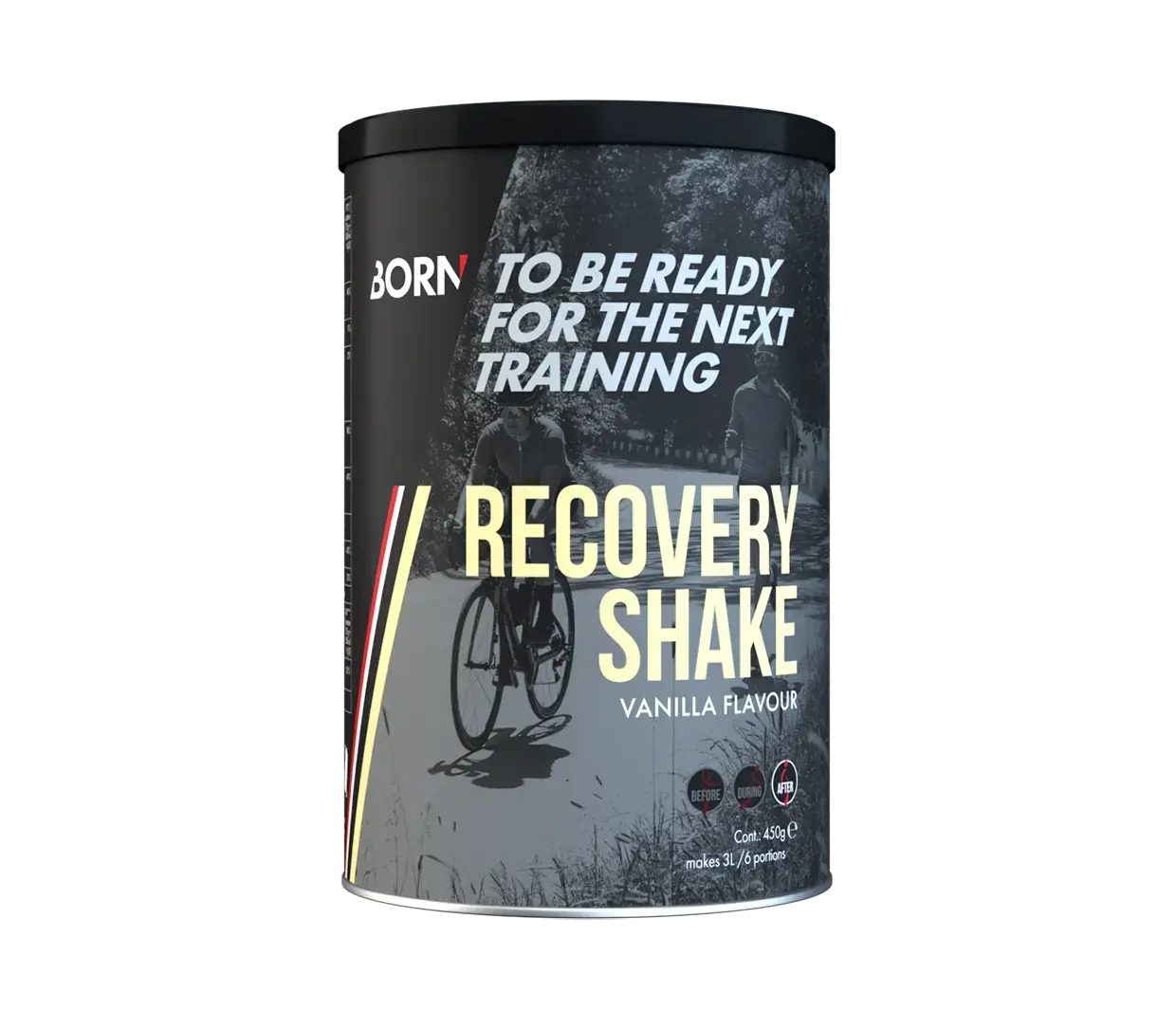 BORN Recovery Hersteldrank Vanille 450 gram