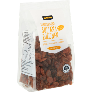 Jumbo Zongedroogde Sultana Rozijnen 250g