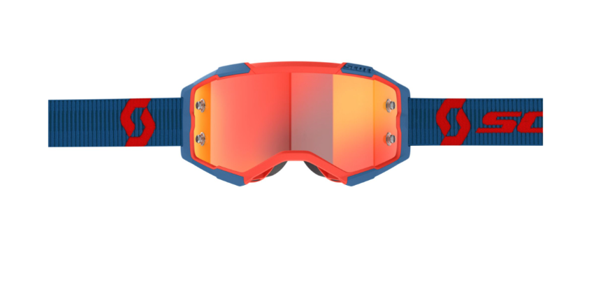 SCOTT Fury Goggles,Mørkeblå/Neonrød
