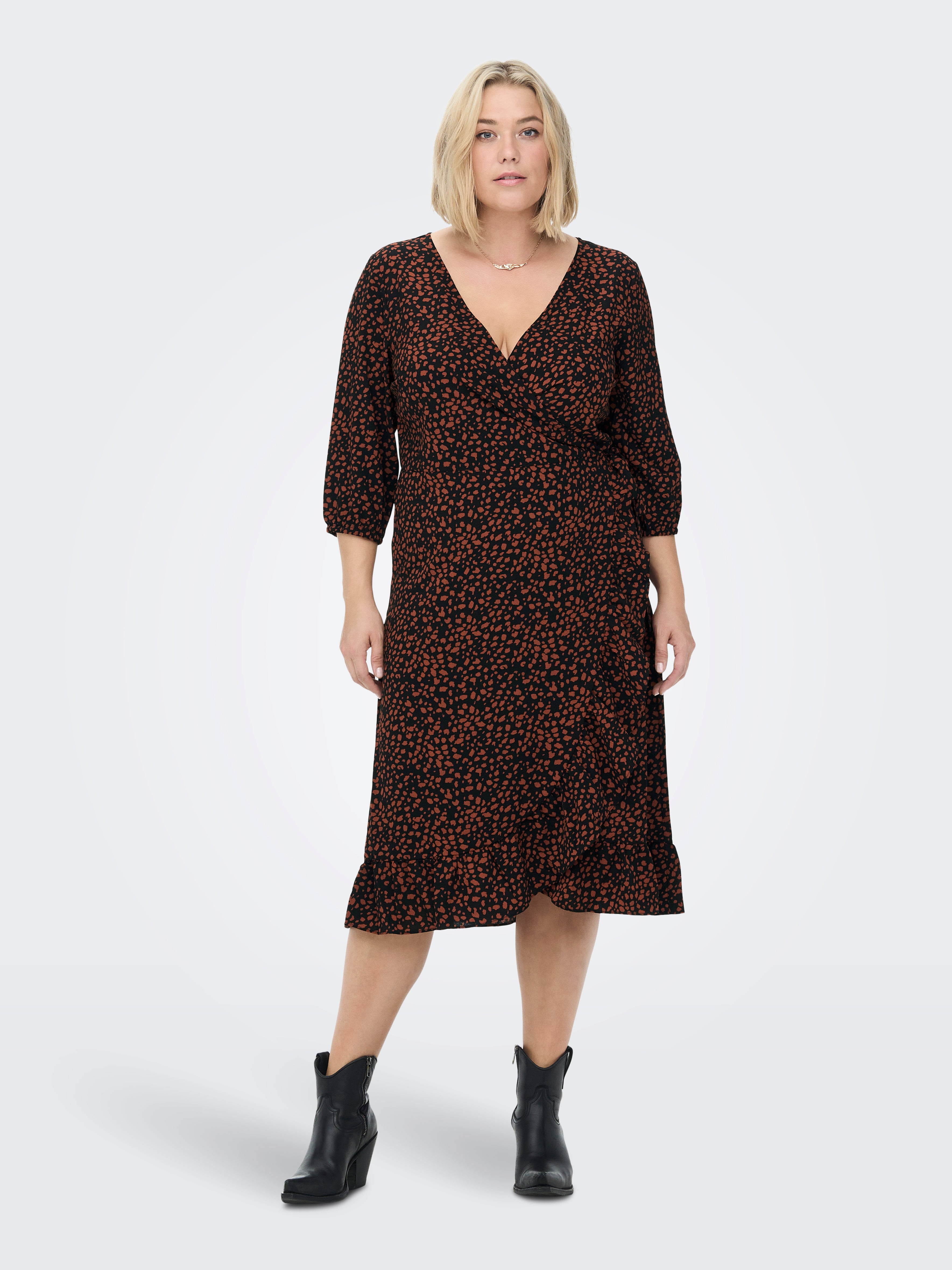CARLUXLEA Langes Kleid Black
