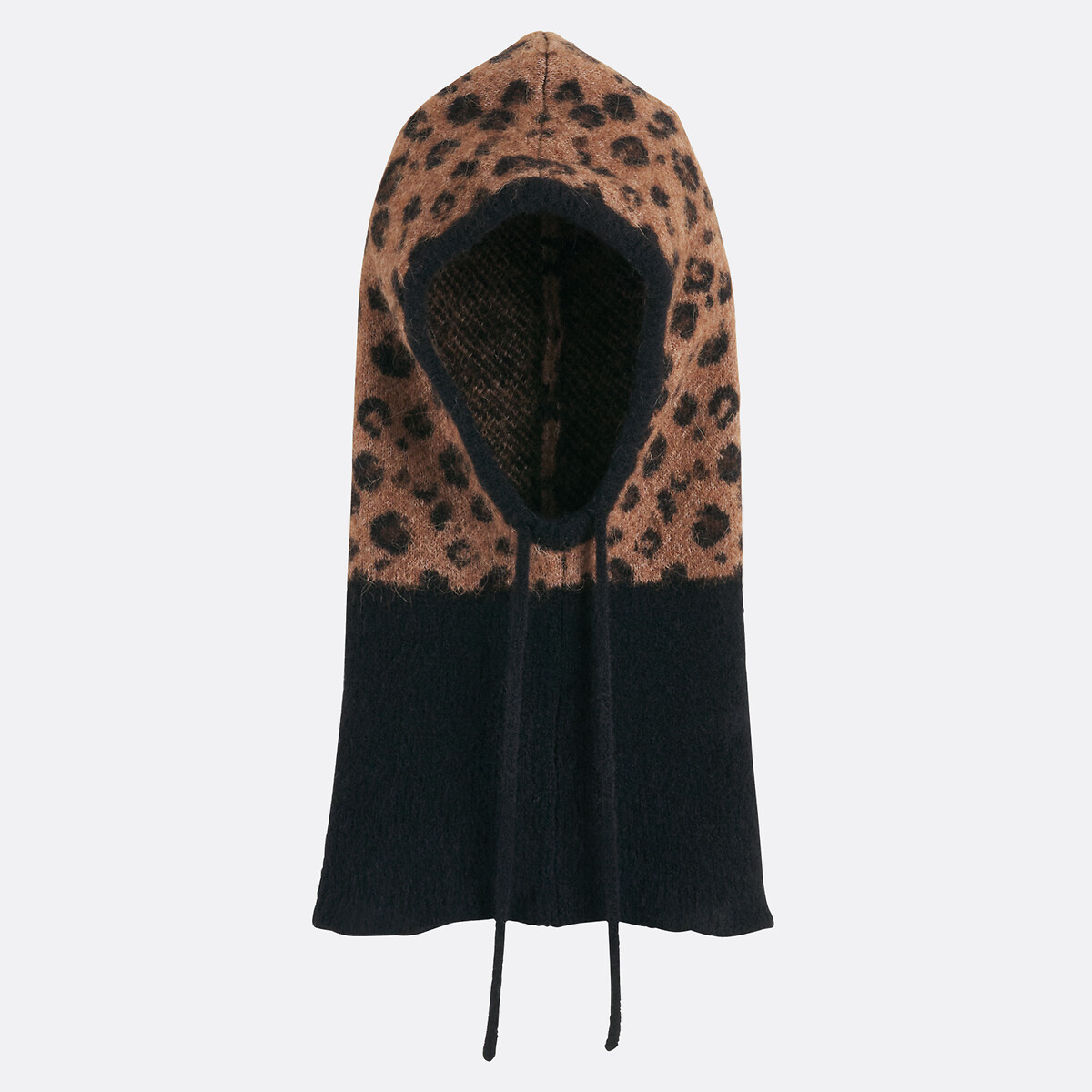 COLEÇÕES LA REDOUTE<br>Balaclava com estampa de leopardo