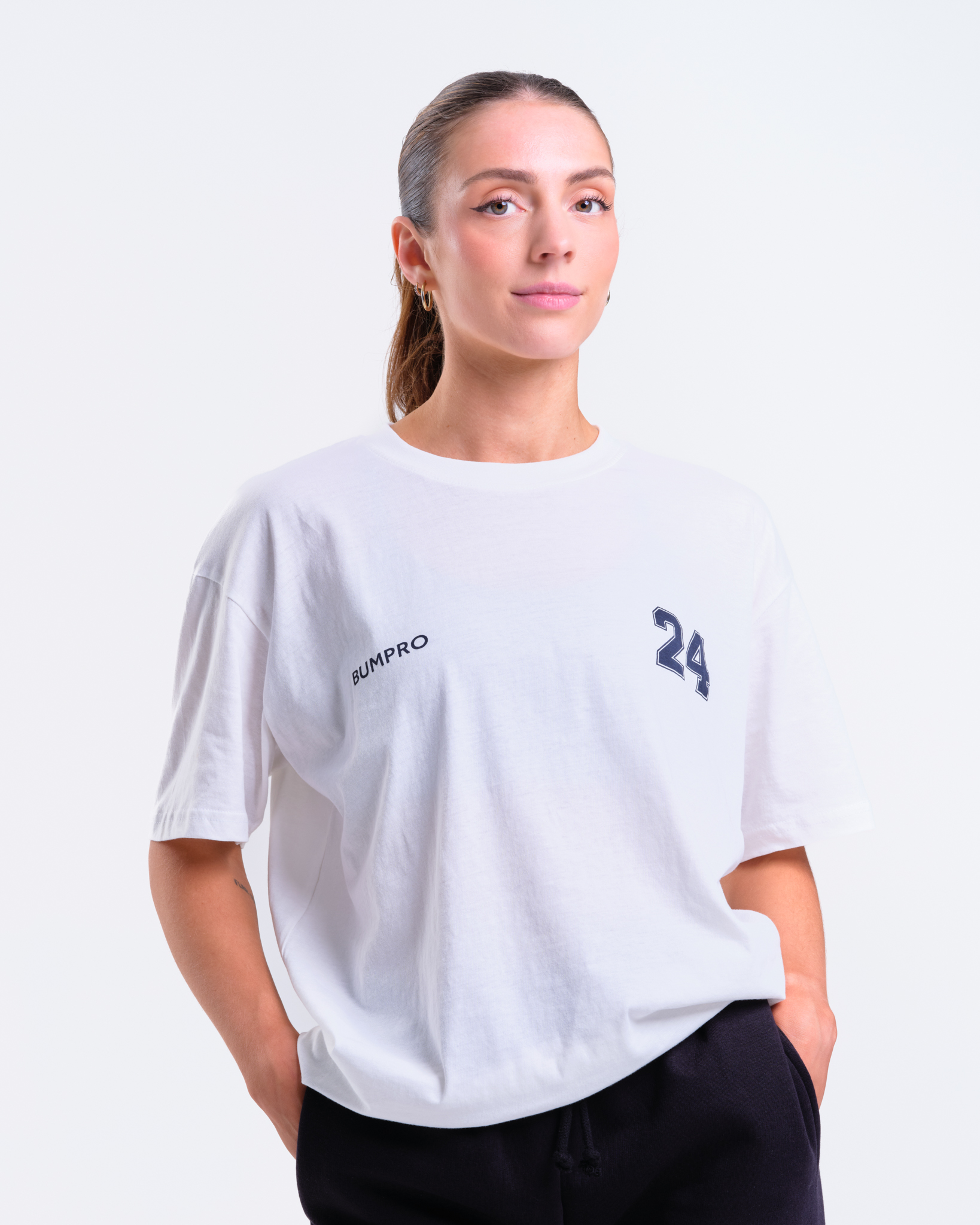 Bumpro BP Oversized T-shirt White\Soccer
