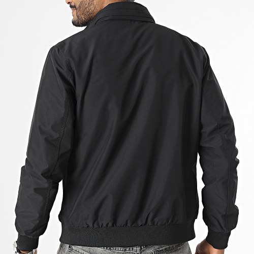 Veste Zippée Capuche Noir