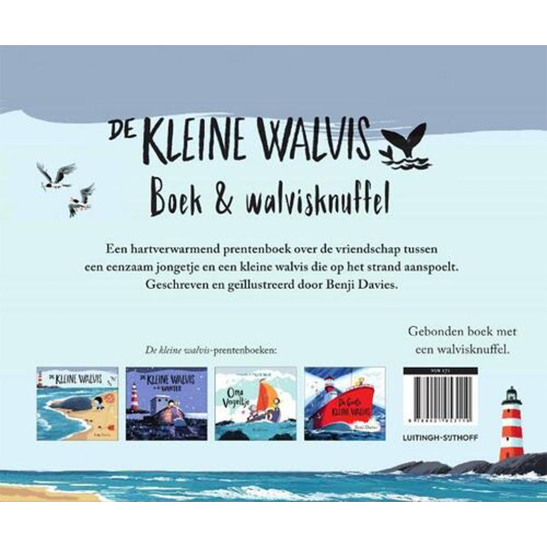 uitgeverij luitingh sijthoff de kleine walvis met walvisknuffel