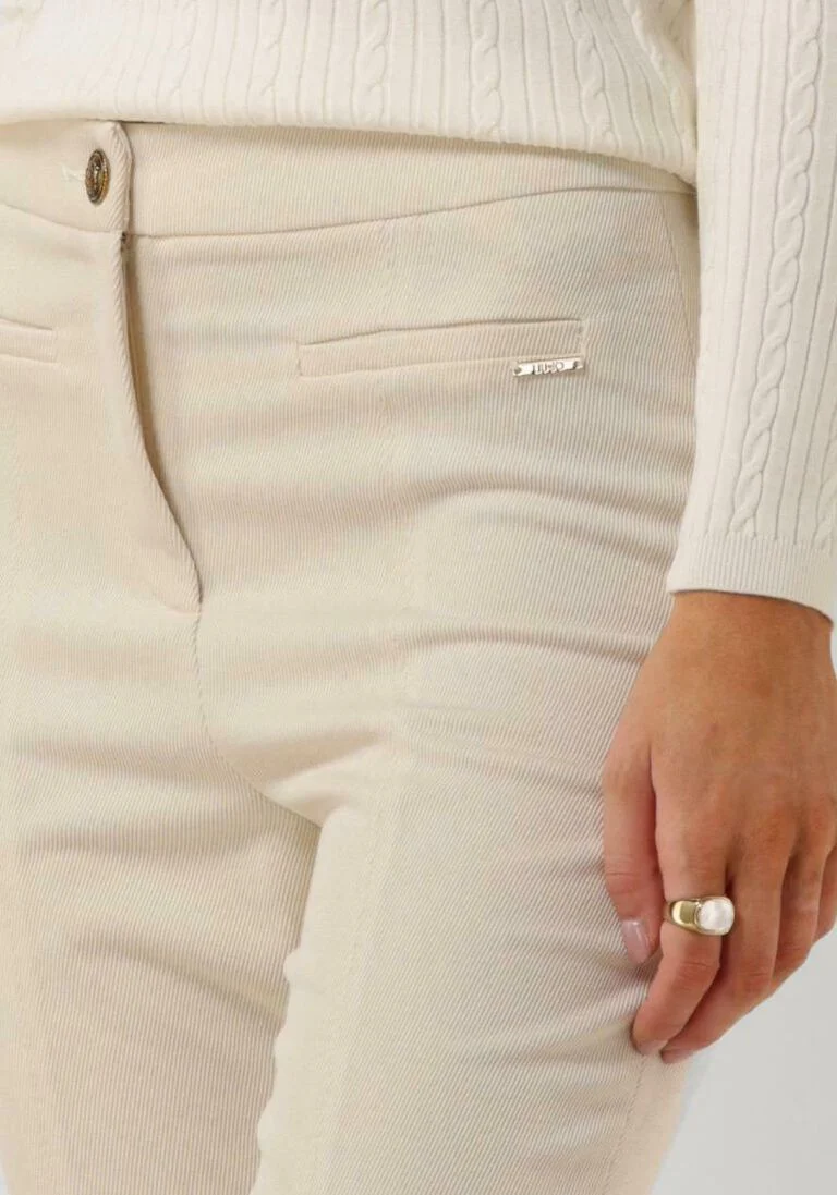 LIU JO witte liu jo pantalon pant.ts tp lungo
