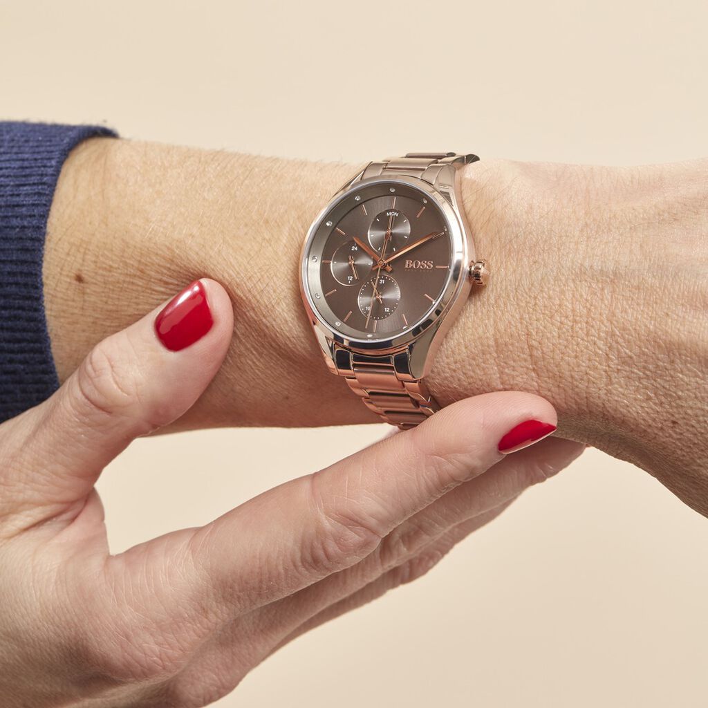 Montre Boss Grand Course Gris