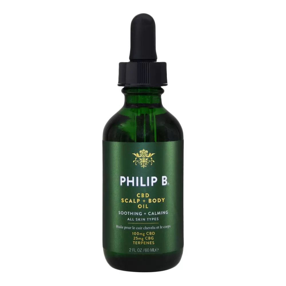 Philip B CBD Scalp   Body Oil - 60 ml.