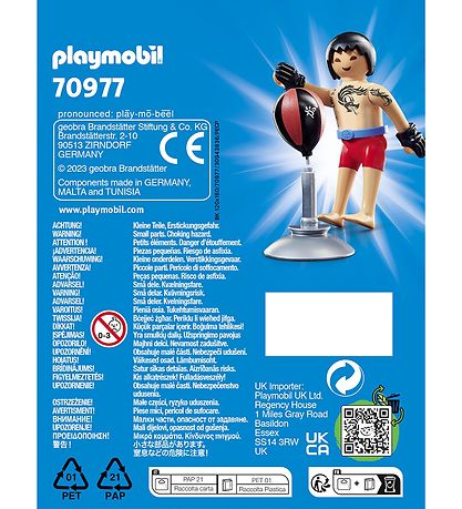 Playmobil Playmo-Friends - Kickboxer - 70977 - 4 Teile