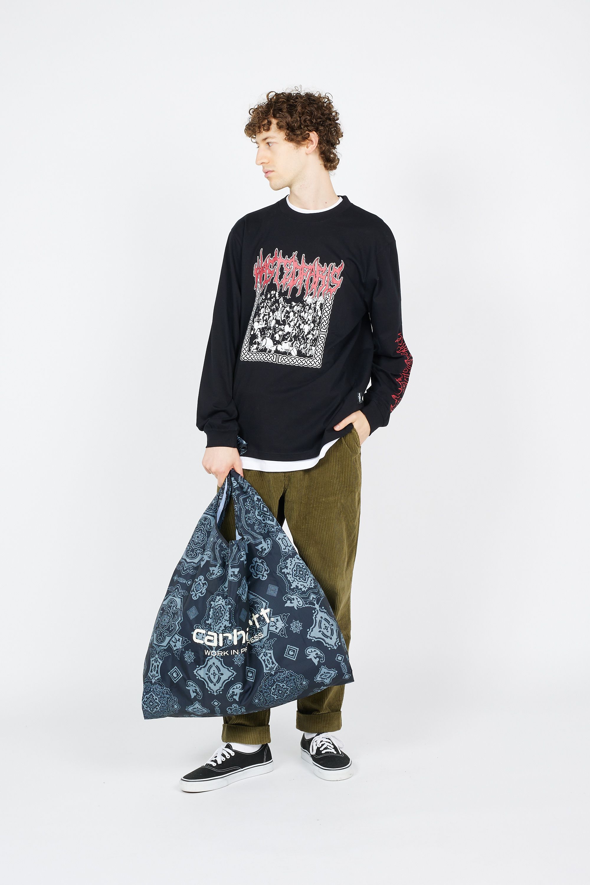 WASTED T-shirt Noir