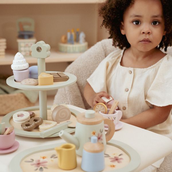Little Dutch Etagère Met Gebak – Hout