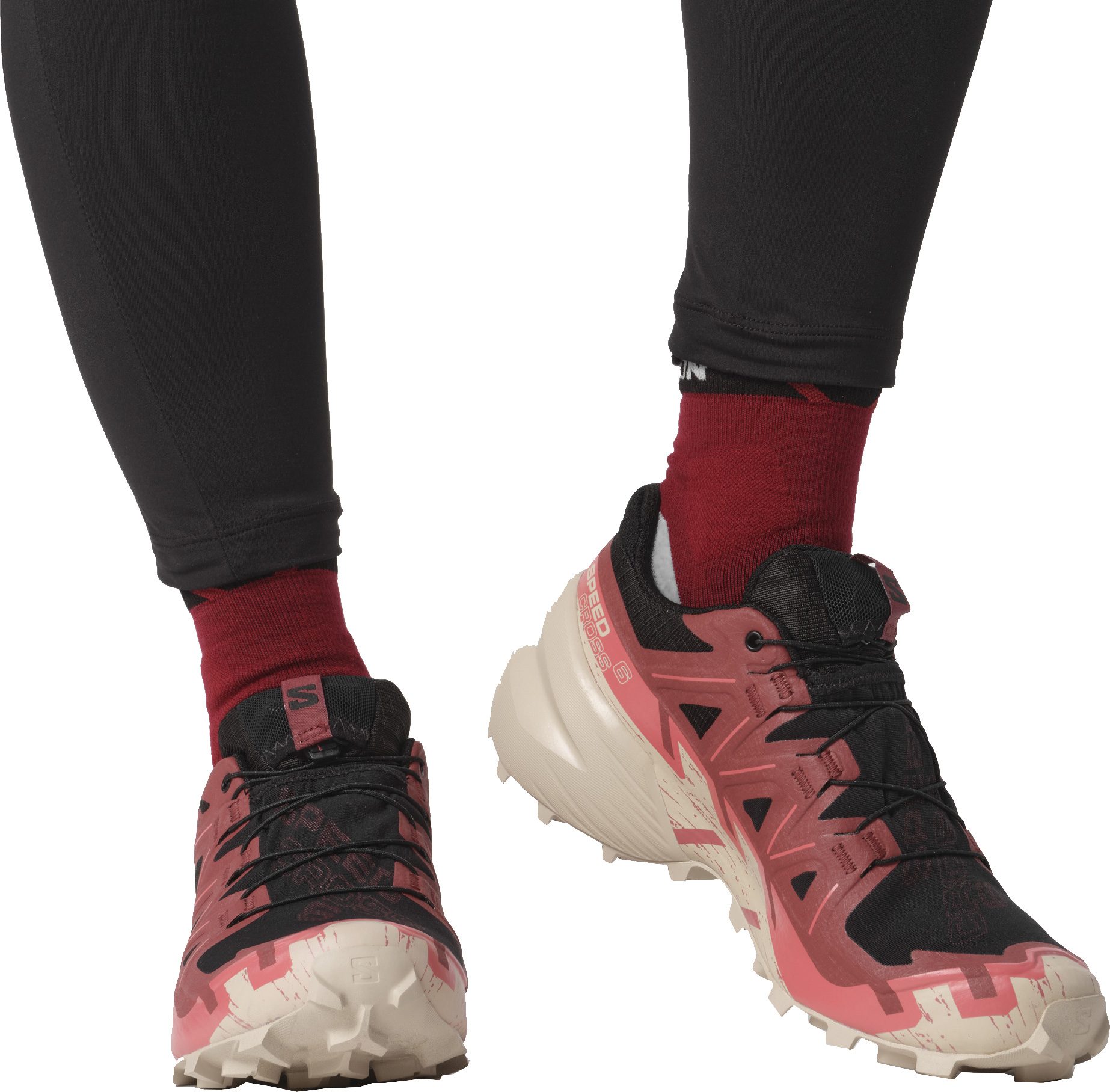 Salomon Speedcross 6 GORE-TEX® Trailrunningschuhe Damen black cow hide