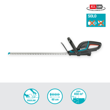 Gardena 18V heggenschaar ComfortCut 60 cm (excl. accu en lader)