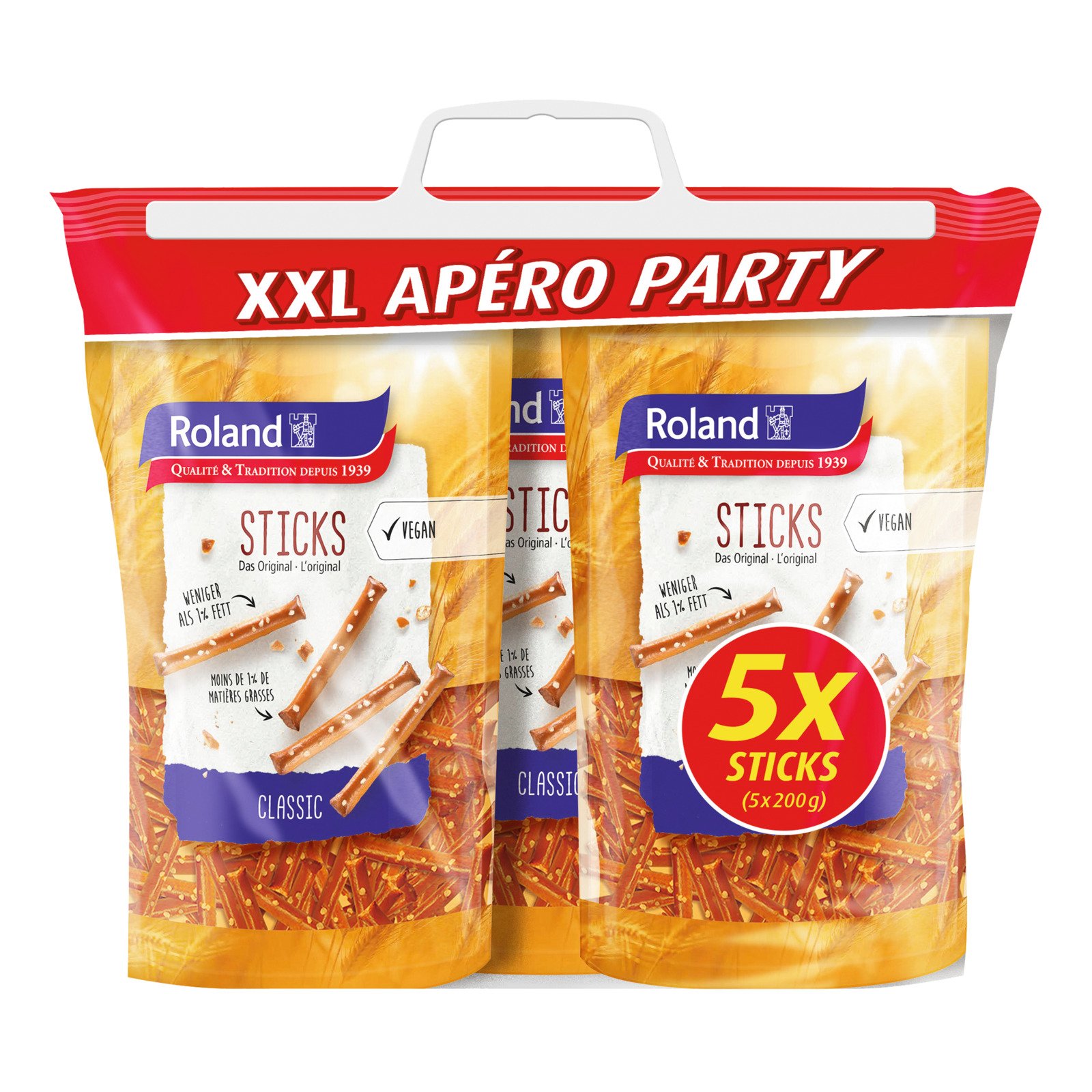 Roland Sticks-Tasche 5x200g