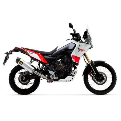 Silencieux Arrow indy race evo titane embout carbone - Gris