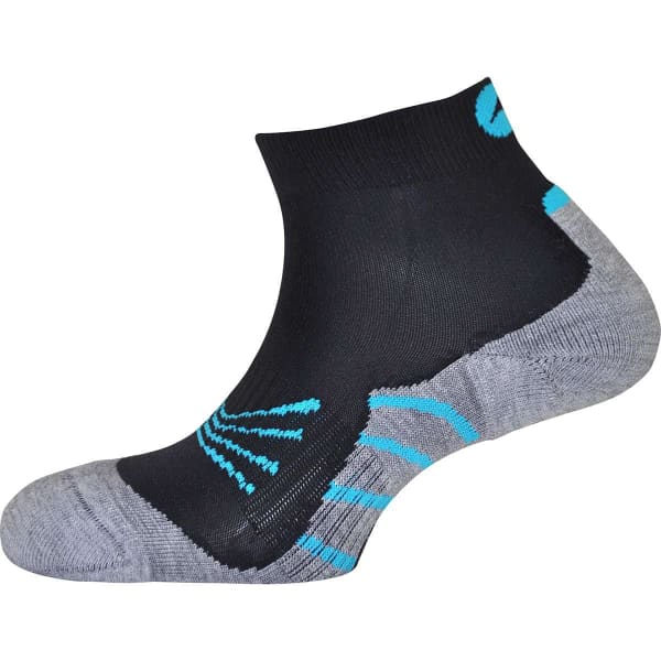 Chaussette running MONNET SOCQUETTE TRAIL PERF GRIS BLEU