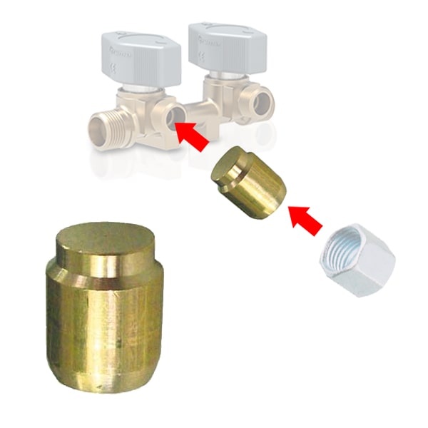 Obturateur de gaz 10 mm