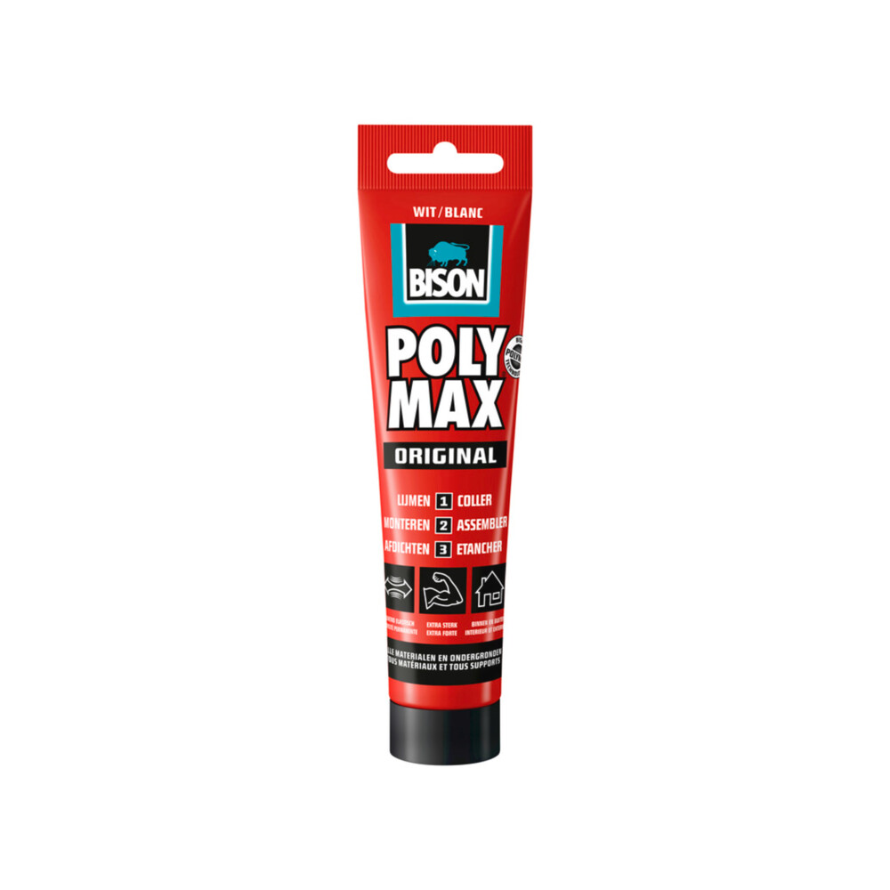 Bison Poly Max Original Wit165 gr