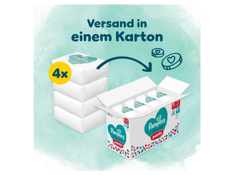 Pampers Windeln Harmonie Pants Junior Grösse 5 Monatsbox 12-17 kg, 144 Stück