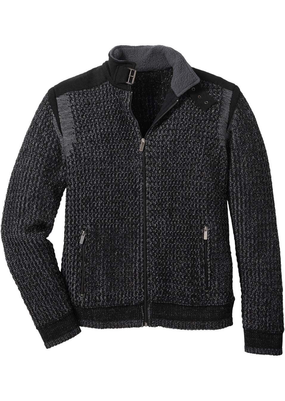 Gilet en maille structurée