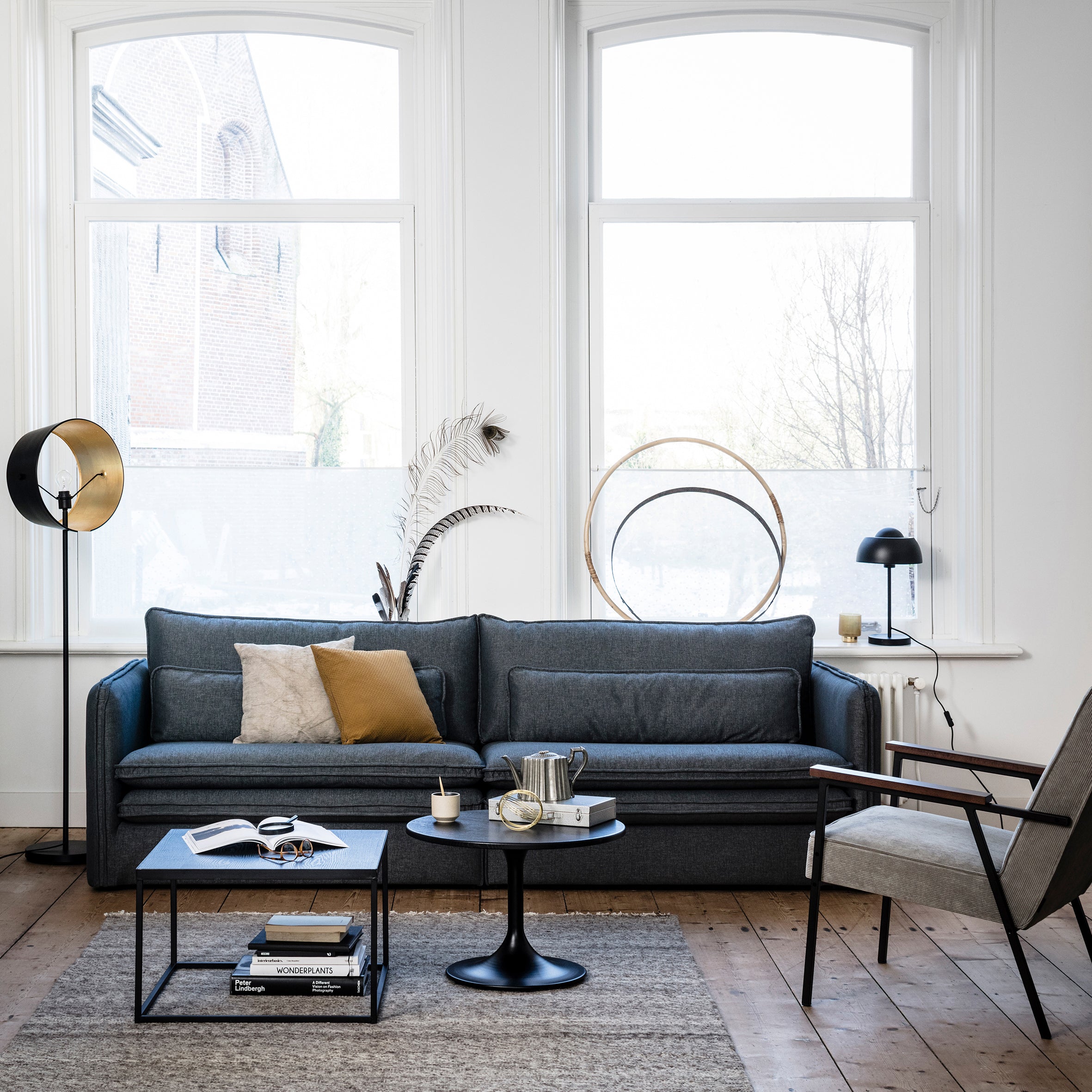 WOOOD Sally Fauteuil - Verweerd groen