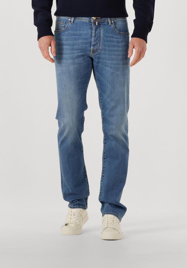 blauwe jacob cohen slim fit jeans pant 5 pkt slim fit bard