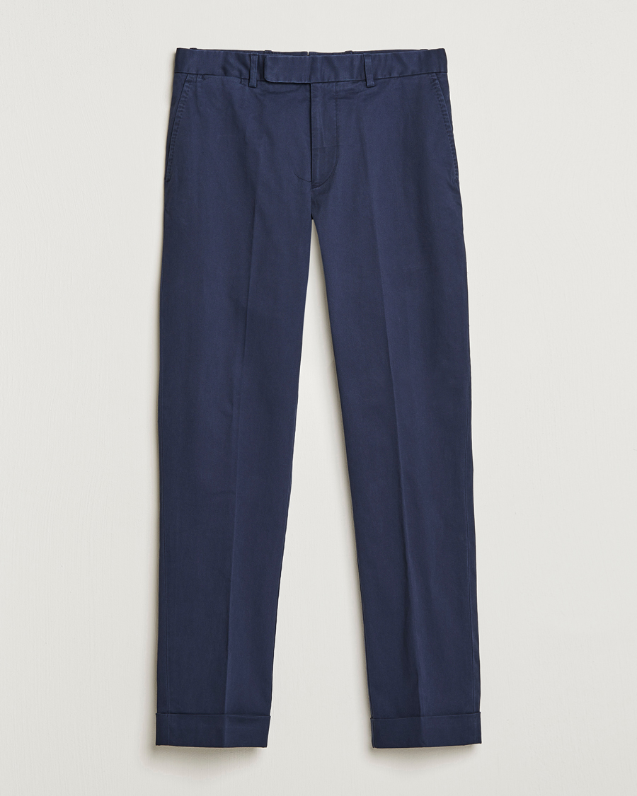 Polo Ralph Lauren Cotton Stretch Trousers Nautical Ink