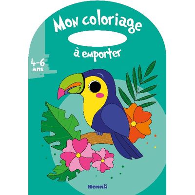 Mon coloriage à emporter (4-6 ans) : Toucan