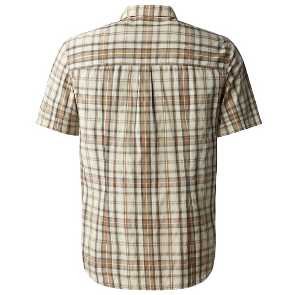 Chemise randonnée THE NORTH FACE M S/S PINE KNOT SHIRT KHAKI STONE PLAID