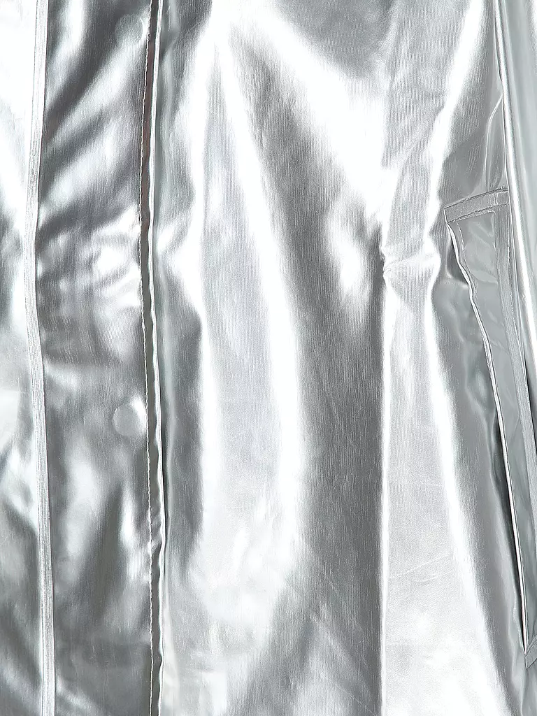RAINS Regenjacke STRING W JACKET silber
