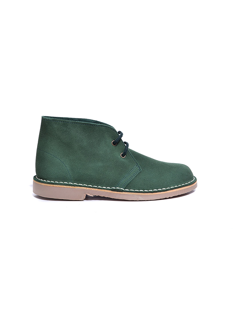 Safari Kids Lace-Up Boots Green