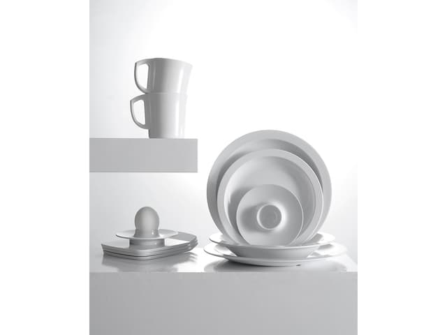 Rosti Hamlet Dyb tallerken Dia. 21 x 3,5 cm Hvid