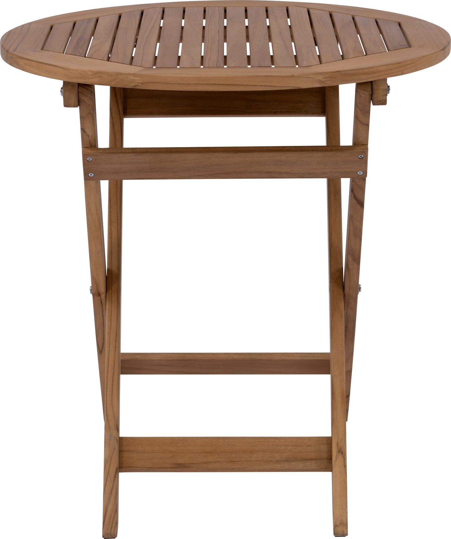 Intratuin klaptafel Jip naturel D 70 H 72 cm