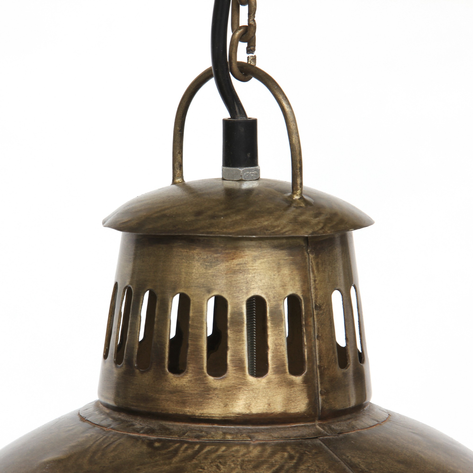 Lampe 'Mare', messing, Ø 45 cm, H 55 cm von fischer's lagerhaus