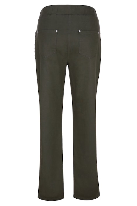 Hose, Straight Fit, Ziernieten-Band, Elastikbund