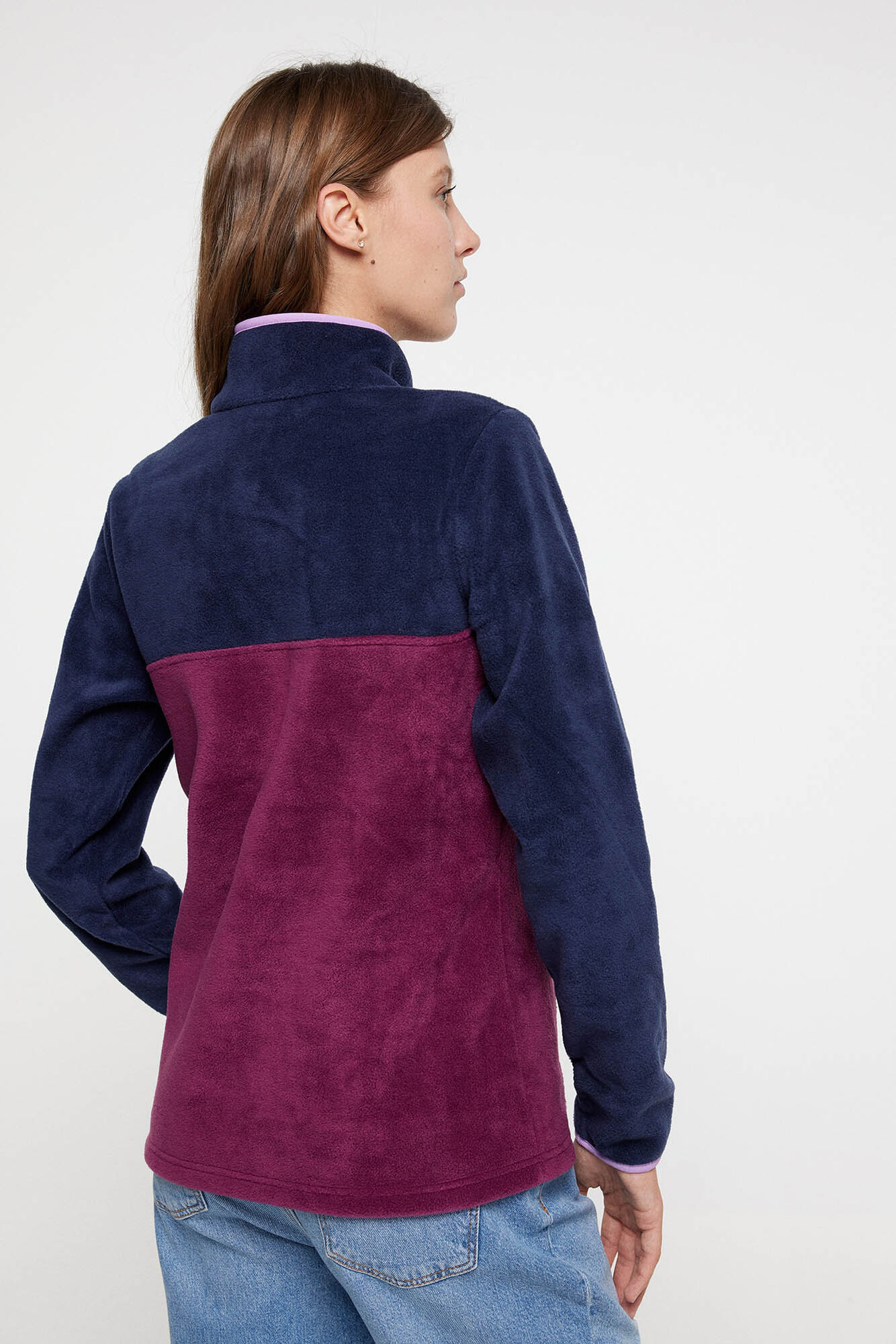 Fleece Columbia™ Benton Springs™ com fecho de pressão médio
