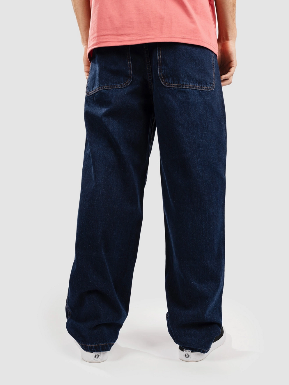 Empyre Loose Fit Utility Jeans dark blue