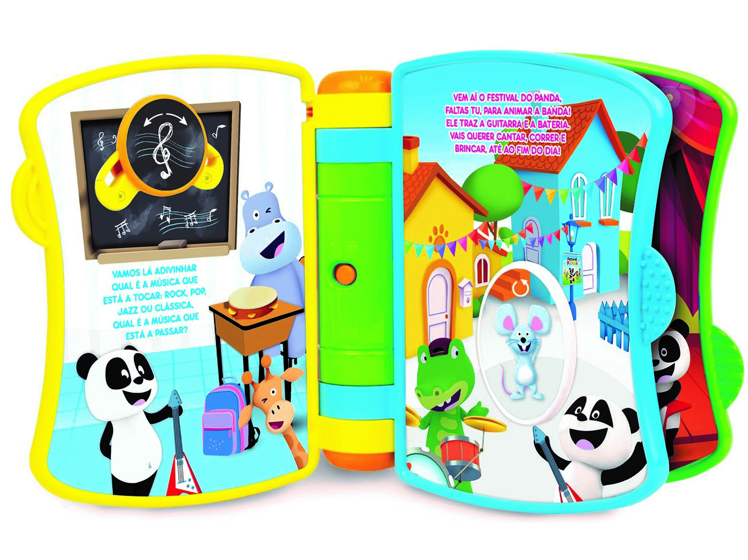 LIVRO MUSICAL PANDA