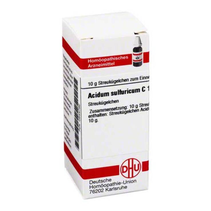 DHU Acidum sulfuricum C 12 Globuli, 10 g