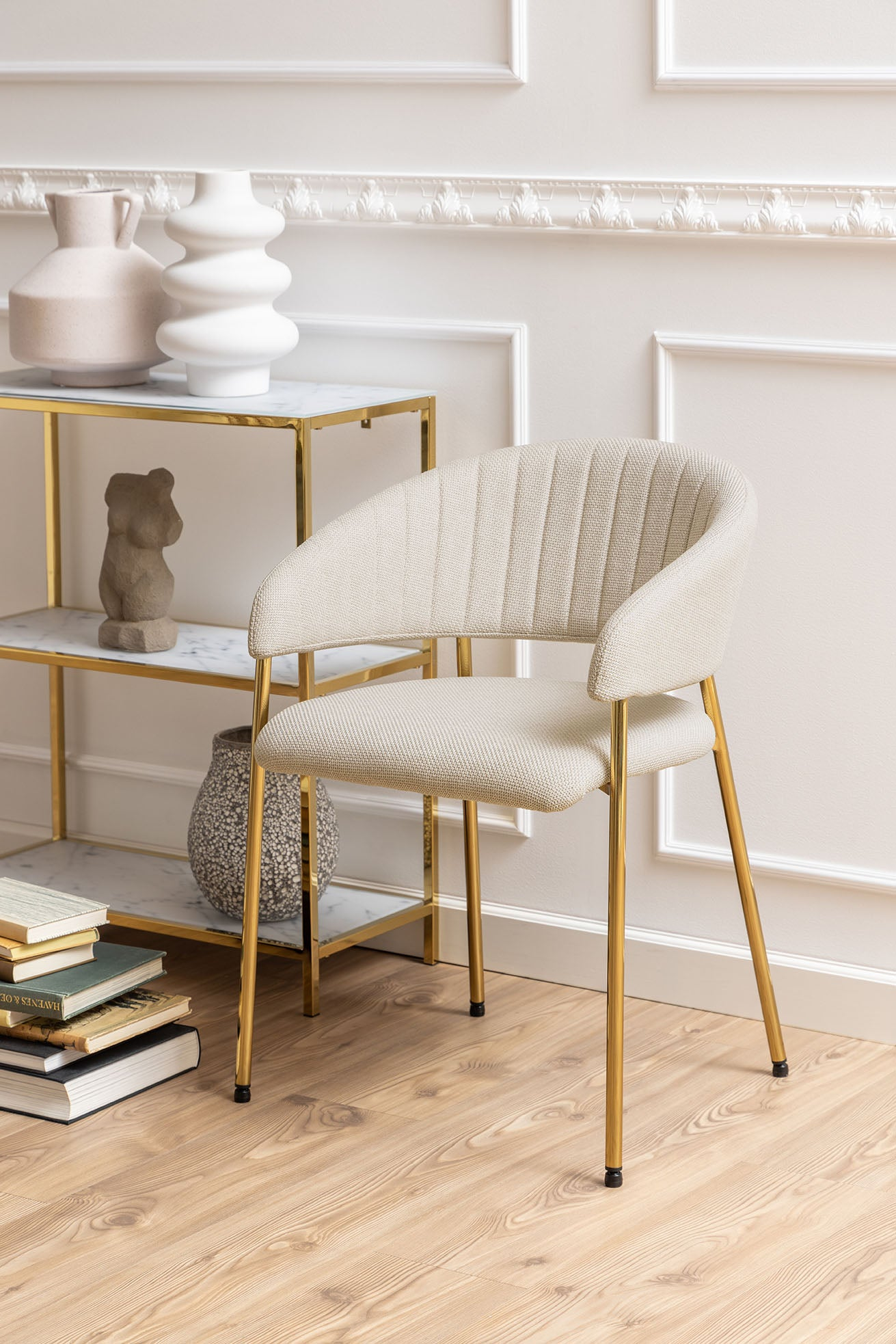 Forres Eetkamerstoel - Set van 2 - Beige