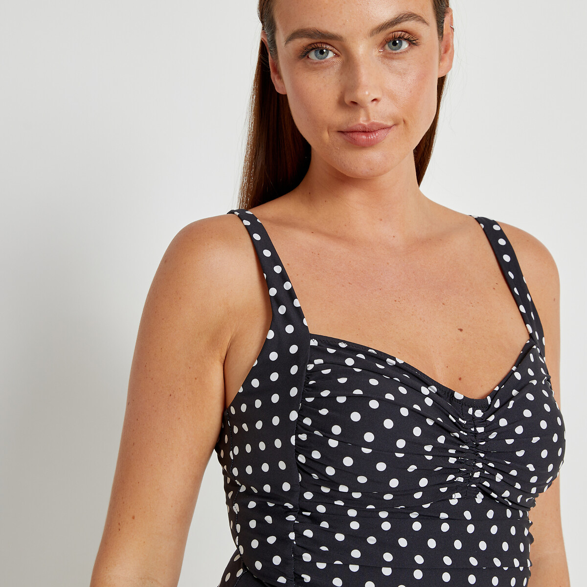 LA REDOUTE COLLECTIONS PLUS<br>Maiô bolinhas, estilo triângulo