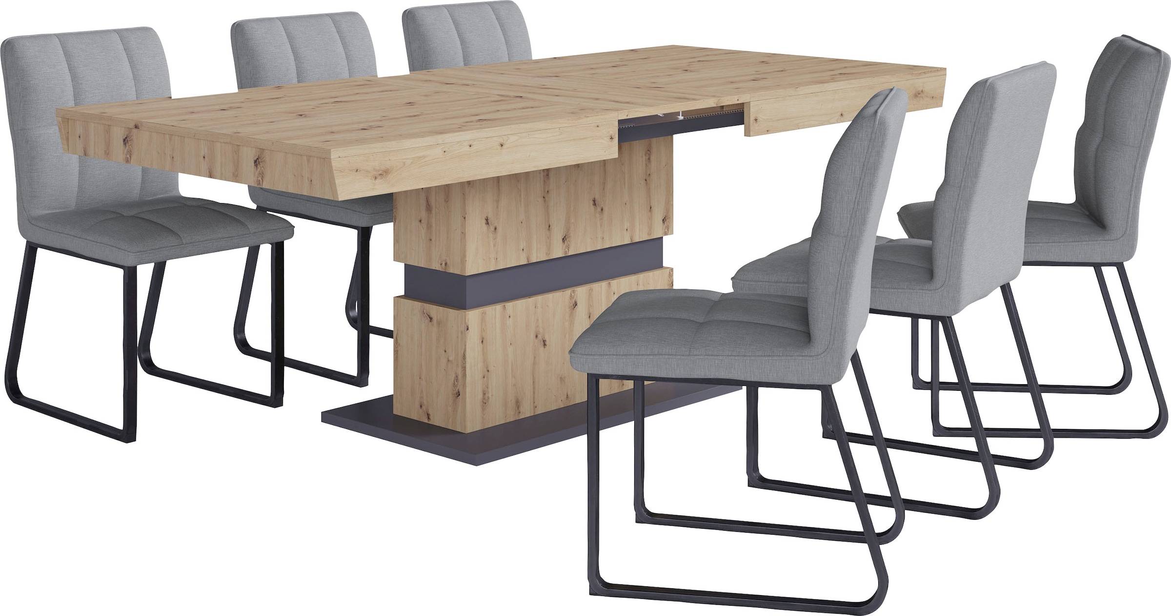 byLIVING Esstisch »Matthew« mit Auszugsfunktion, Breite 140-195 cm oder 160-215 cm