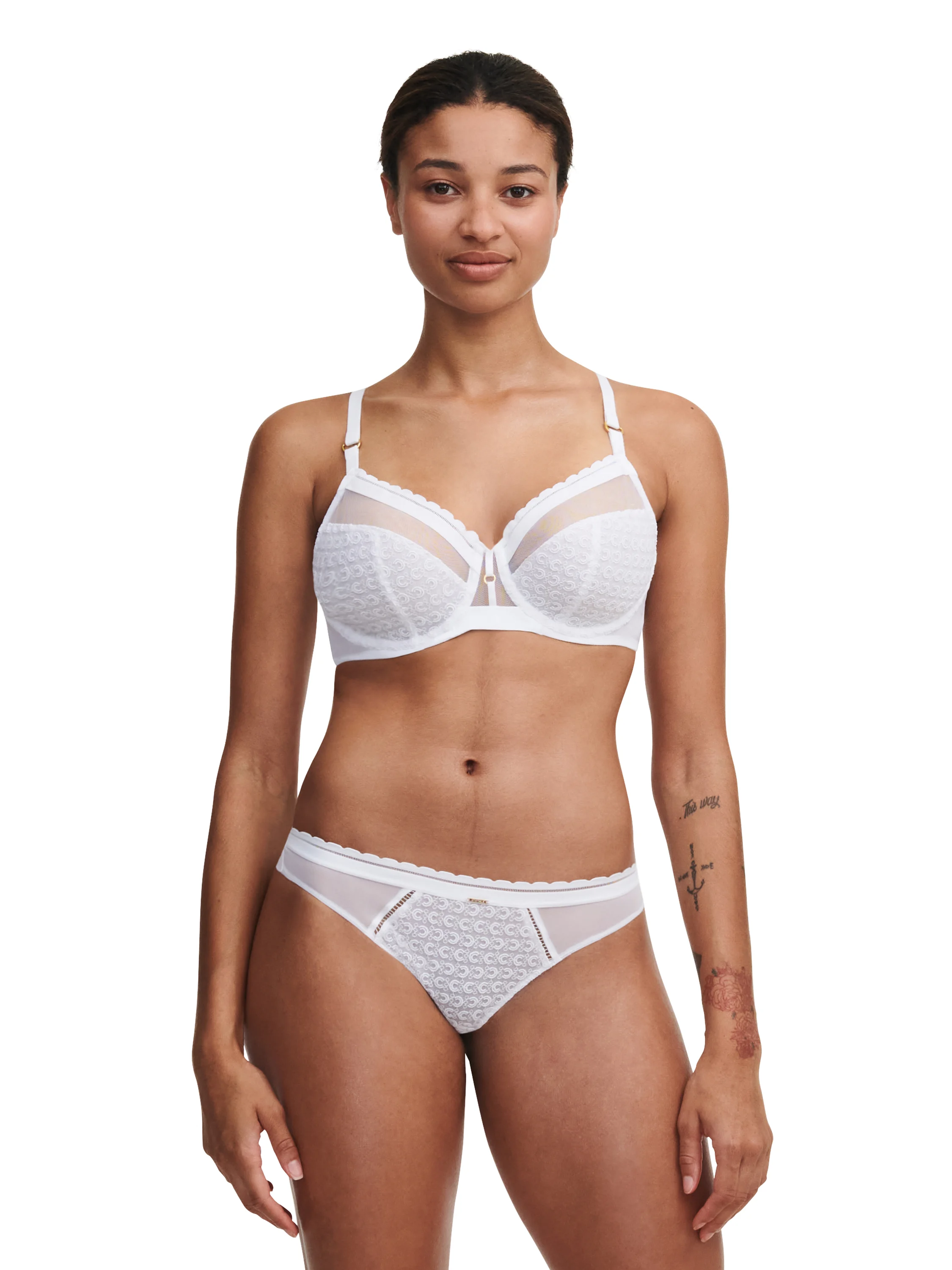 MONOGRAM - Soutien-gorge emboîtant broderie | Blanc