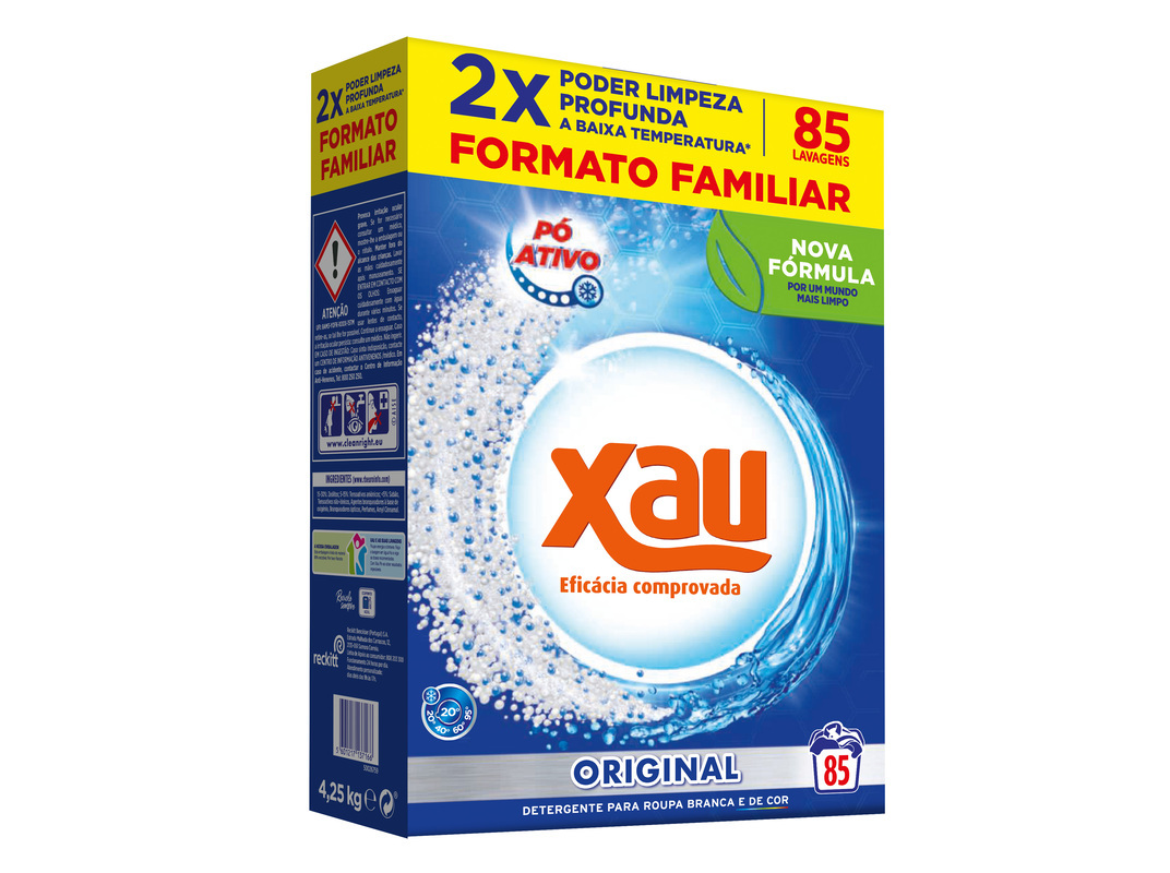 DETERGENTE ROUPA MÁQUINA PÓ XAU ORIGINAL 85D
